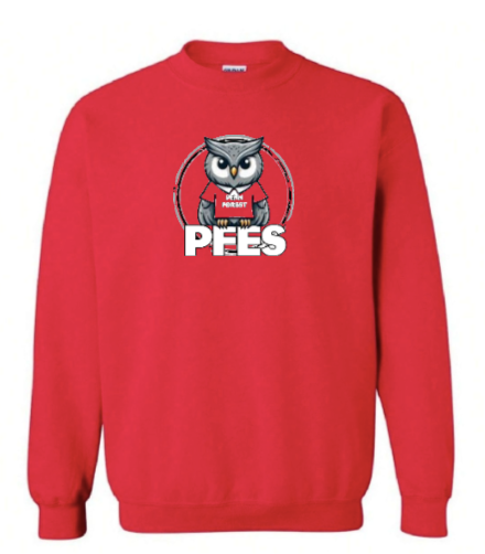 Red Crew Neck Sweatshirt (Pick up at Fun Run)