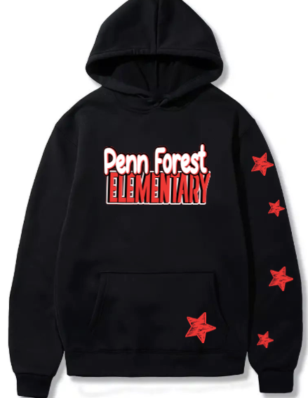 Hoodie Star Sleeve
