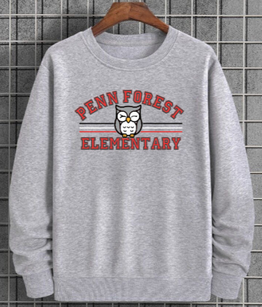 Crewneck Sweatshirt-Winking Owl